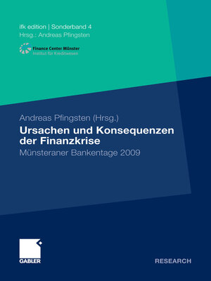 cover image of Ursachen und Konsequenzen der Finanzkrise